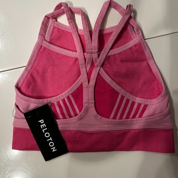 Peloton Double Layer Seamless Bra Top (Pink / Size Small / nwt)‎ - Picture 6 of 8